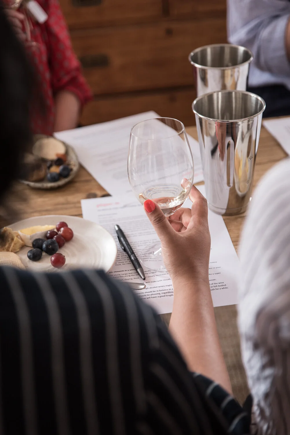 Wine Tasting Workshop Hold Cottage