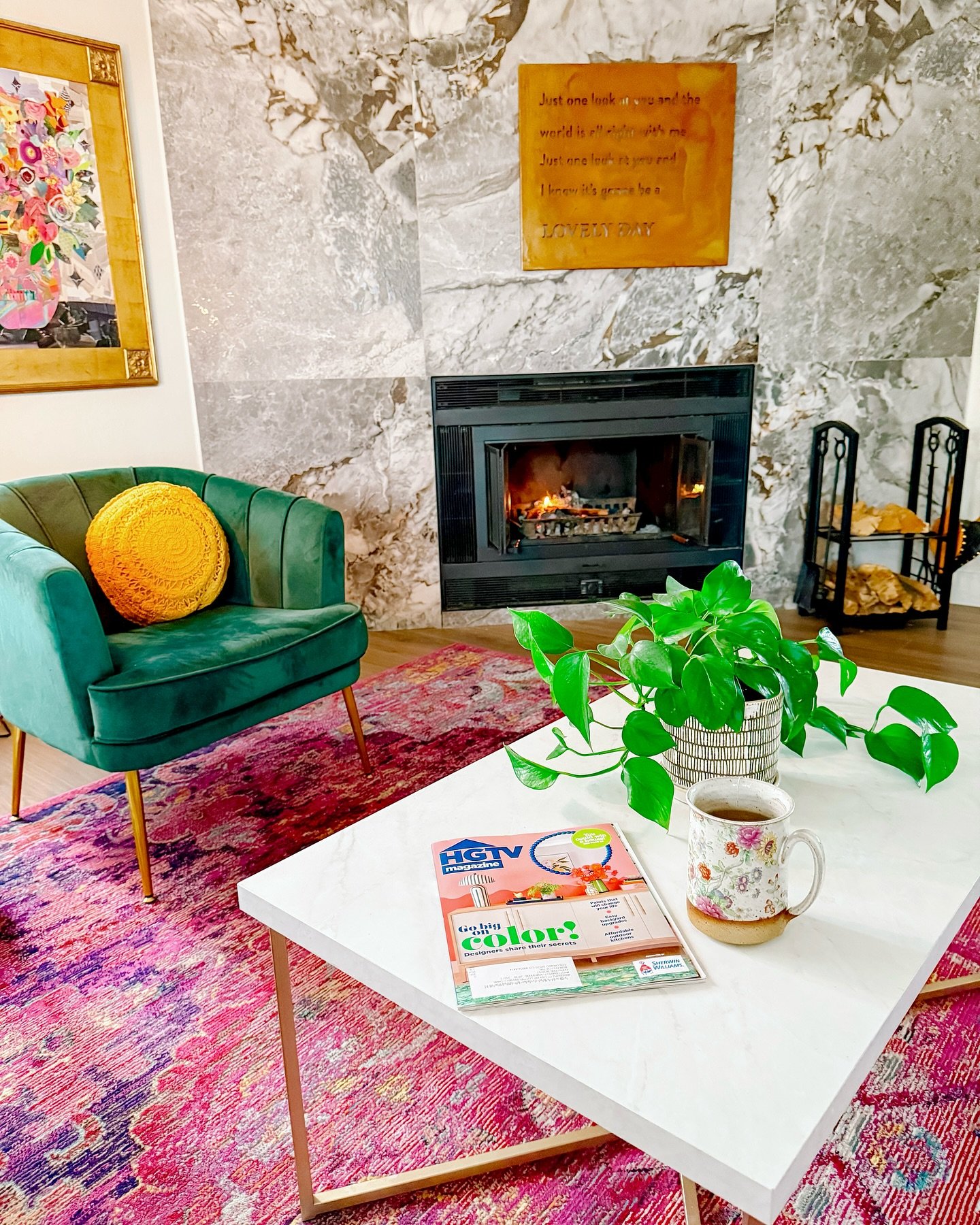You all know how excited I am for a fresh canvas, right? Excited to be back at Marigold Manor after a lovely long weekend 🩷 #marigoldmanorcolorado