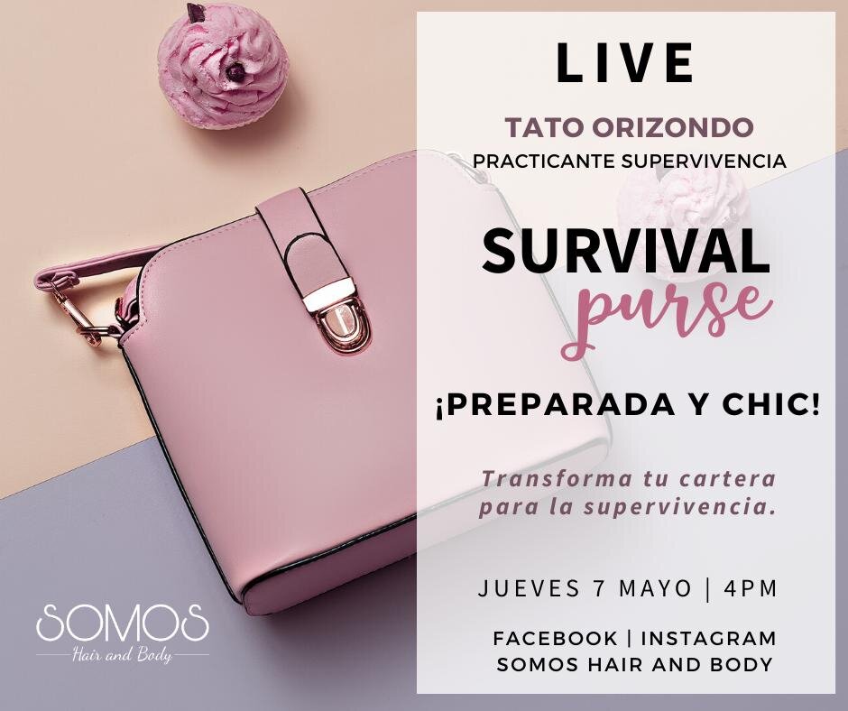 Survival Purse - ¡Preparada y Chic!