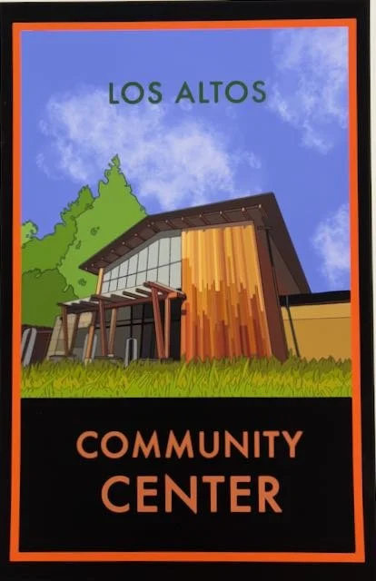 POSTER- LOS ALTOS COMMUNITY CENTER - NEW VIEW