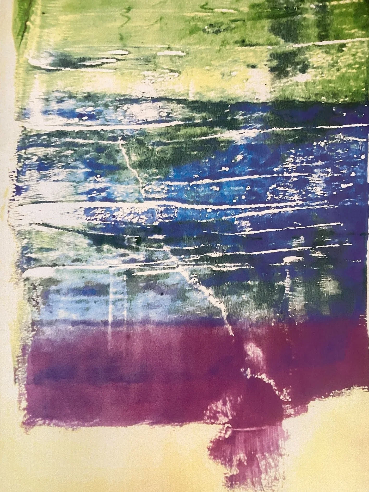 GELLI PRINT: TAPESTRY OF PEACE