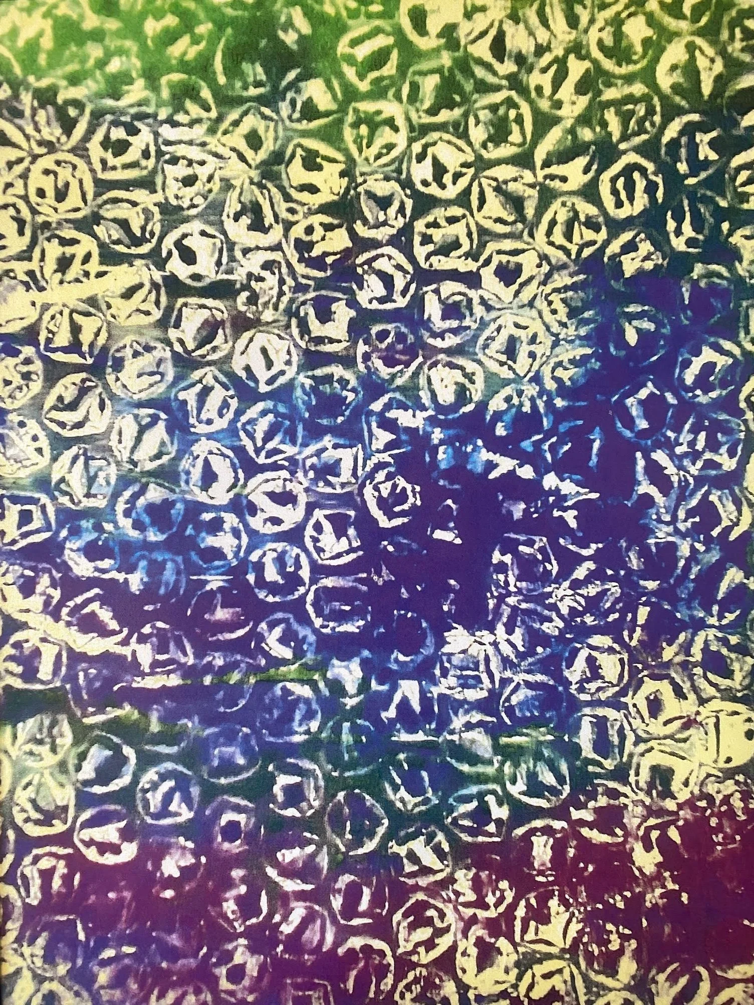 GELLI PRINT: SLEIGH BELLS, REVENGE    © 2024 ART CHANGES US