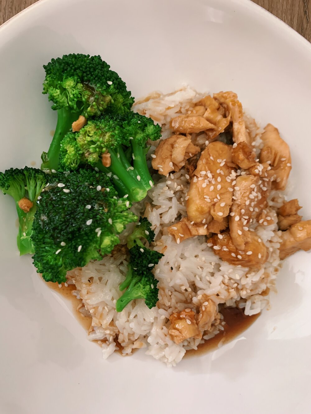 Coconut Rice with Teriyaki Chicken — my daily delish
