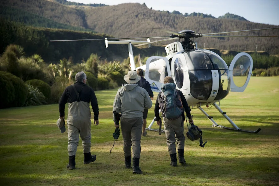 Heli-fishing, Poronui