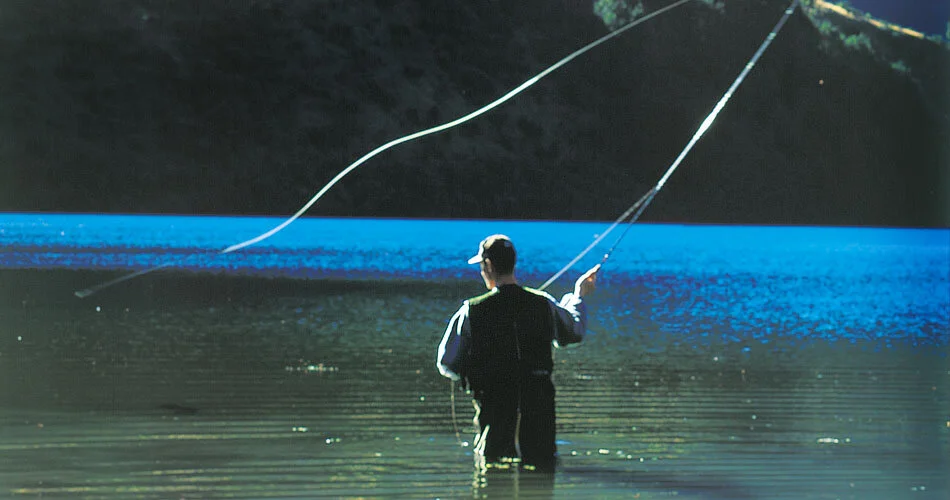 Fly fishing, Blanket Bay