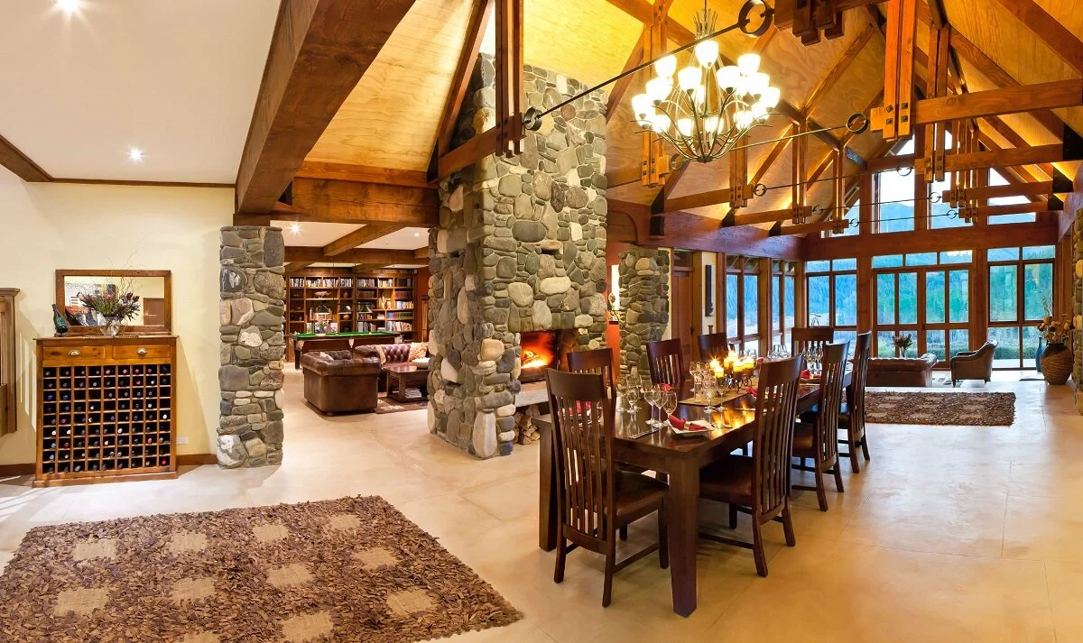 Dining room, Stonefly Lodge
