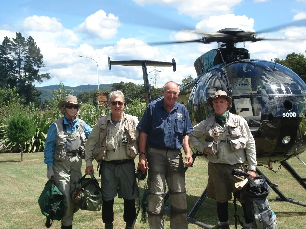 Heli-fishing, River Haven Lodge