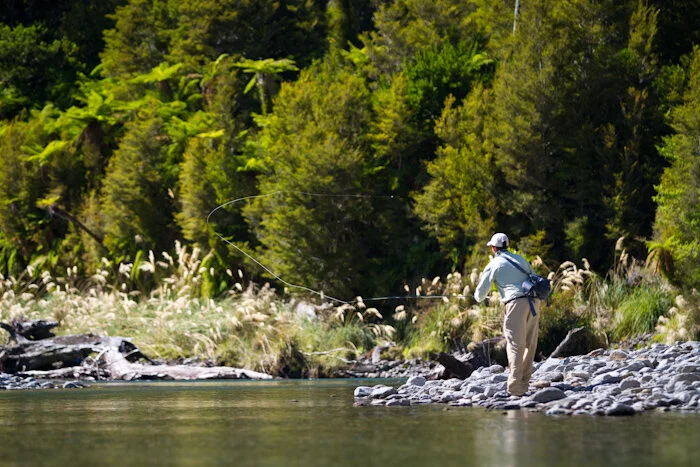 Cedar Lodge, fly fishing, New Zealand
