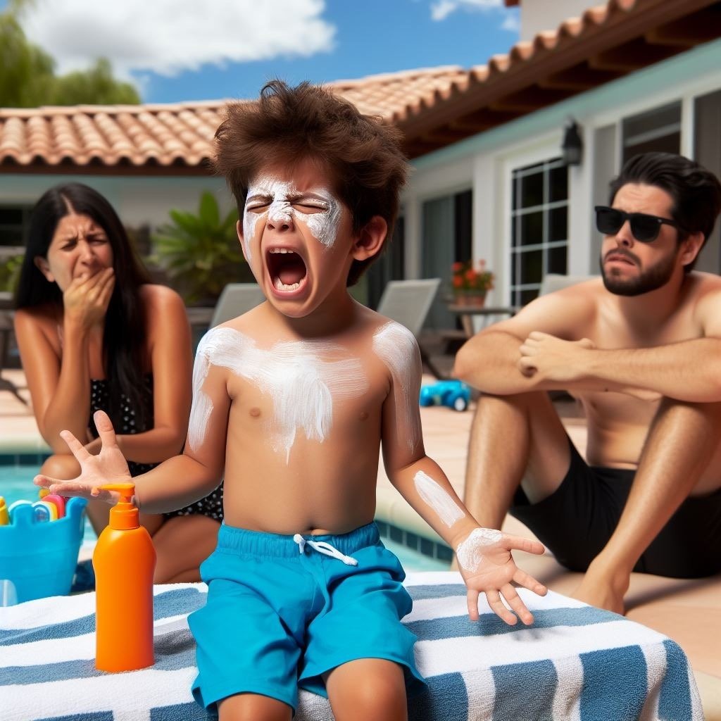 Pools open this weekend, remember that so many parts of going to the pool can be hard for ND kiddos (and adults). Going in and out of the water shocks the system, and some people cannot tolerate the shift from cold to hot and back again.  Sunscreen a