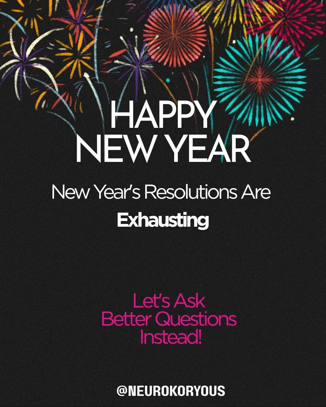 I want to love New Year's resolutions...but they sort of feel like a demand to me and many of you. 

Not because I'm against growth or change, but because resolutions are rooted in the idea that you're fundamentally broken and need fixing and this ar