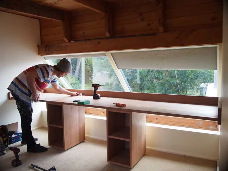 Desk for the writer-in-residence