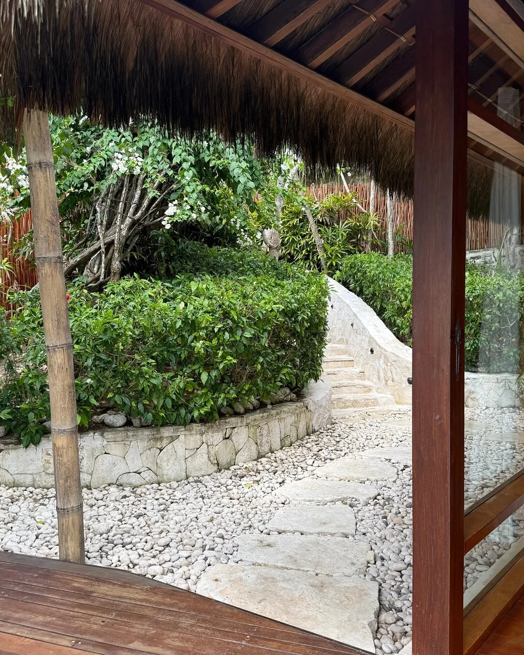 There&rsquo;s something grounding about repeating natural materials throughout a space. 

The Sumbanese approach celebrates this - pavers, timber, and texture working together to create calm and cohesion.

Would you try this approach in your own proj