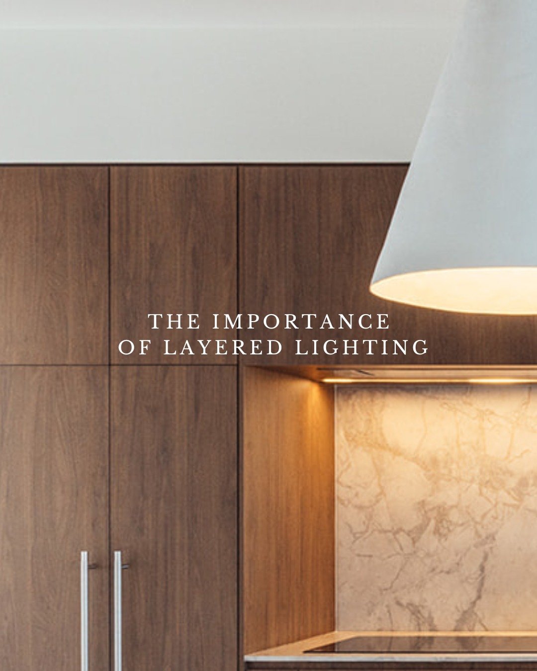 Ever walked into a space that instantly feels calm and inviting?

Lighting is usually the reason why.

When designing a space, we always think about lighting in layers. Soft ambient light sets the overall mood, task lighting supports how the space is