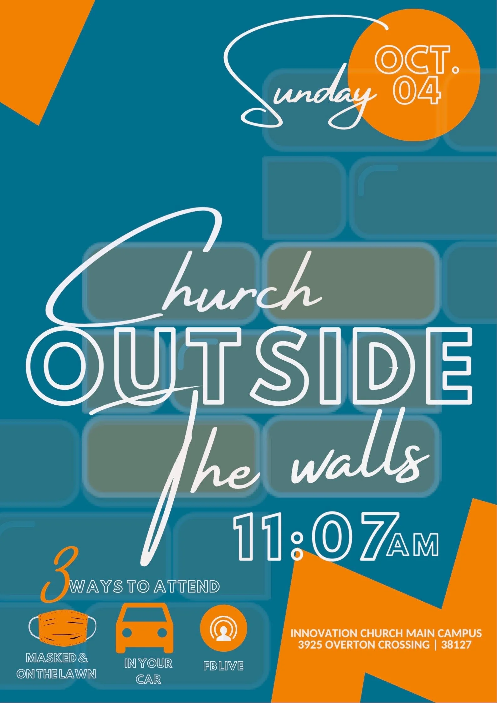 CHURCH OUTSIDE THE 4 WALLS