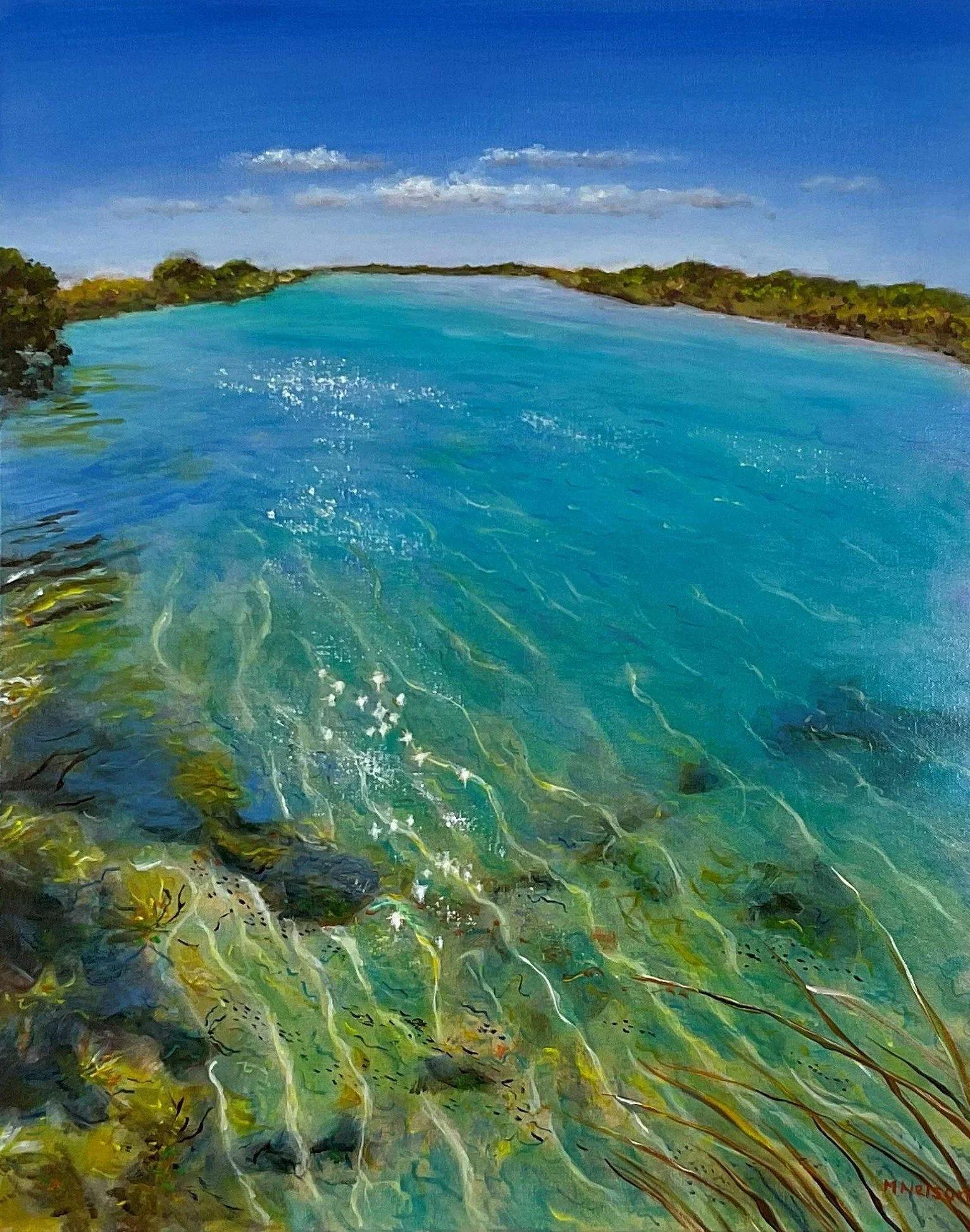 Prawn channel - acrylic - marion nelson.jpg