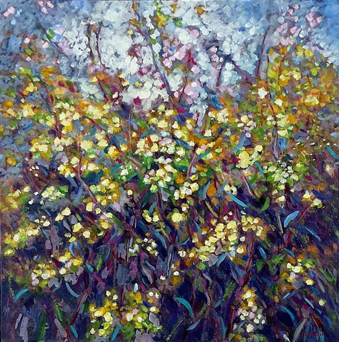 Spring Abundance - acrylic - marion nelson.jpg