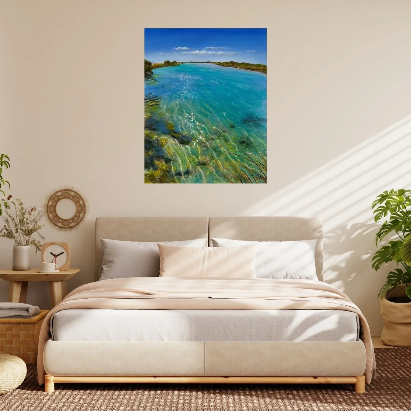 Prawn channel - acrylic on canvas - marion nelson 3.jpg