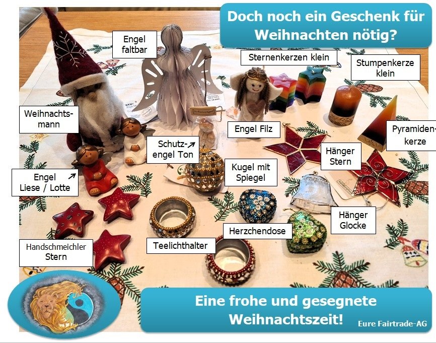 Nachschlag zum Fairtrade-Weihnachtsshop 2025