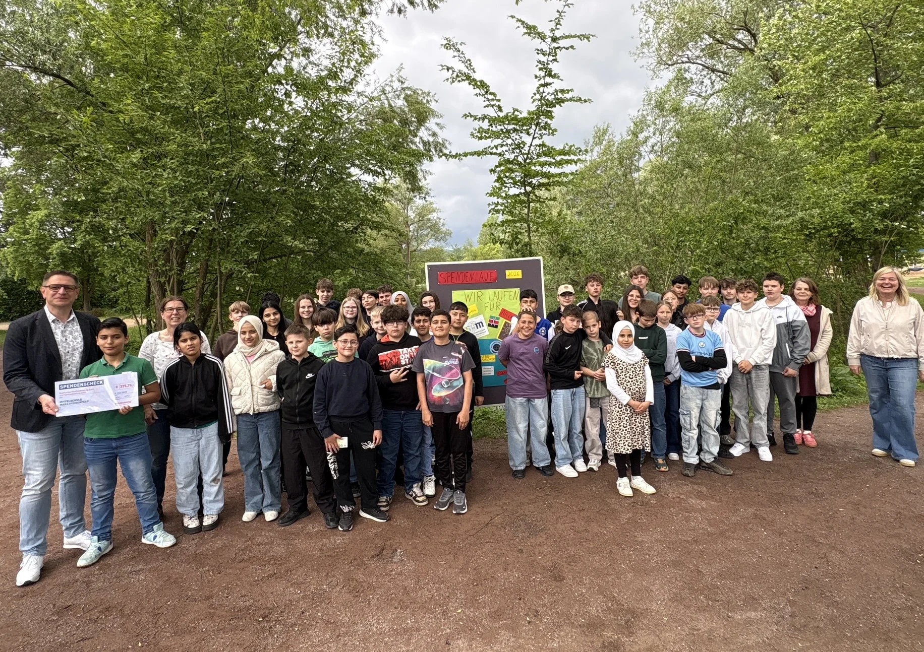 „Rural African Matters“ – 3. Spendenlauf der Mittelschule