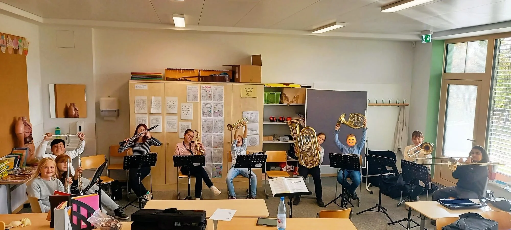 Mittelschule Marktheidenfeld hat jetzt eine Bläserklasse