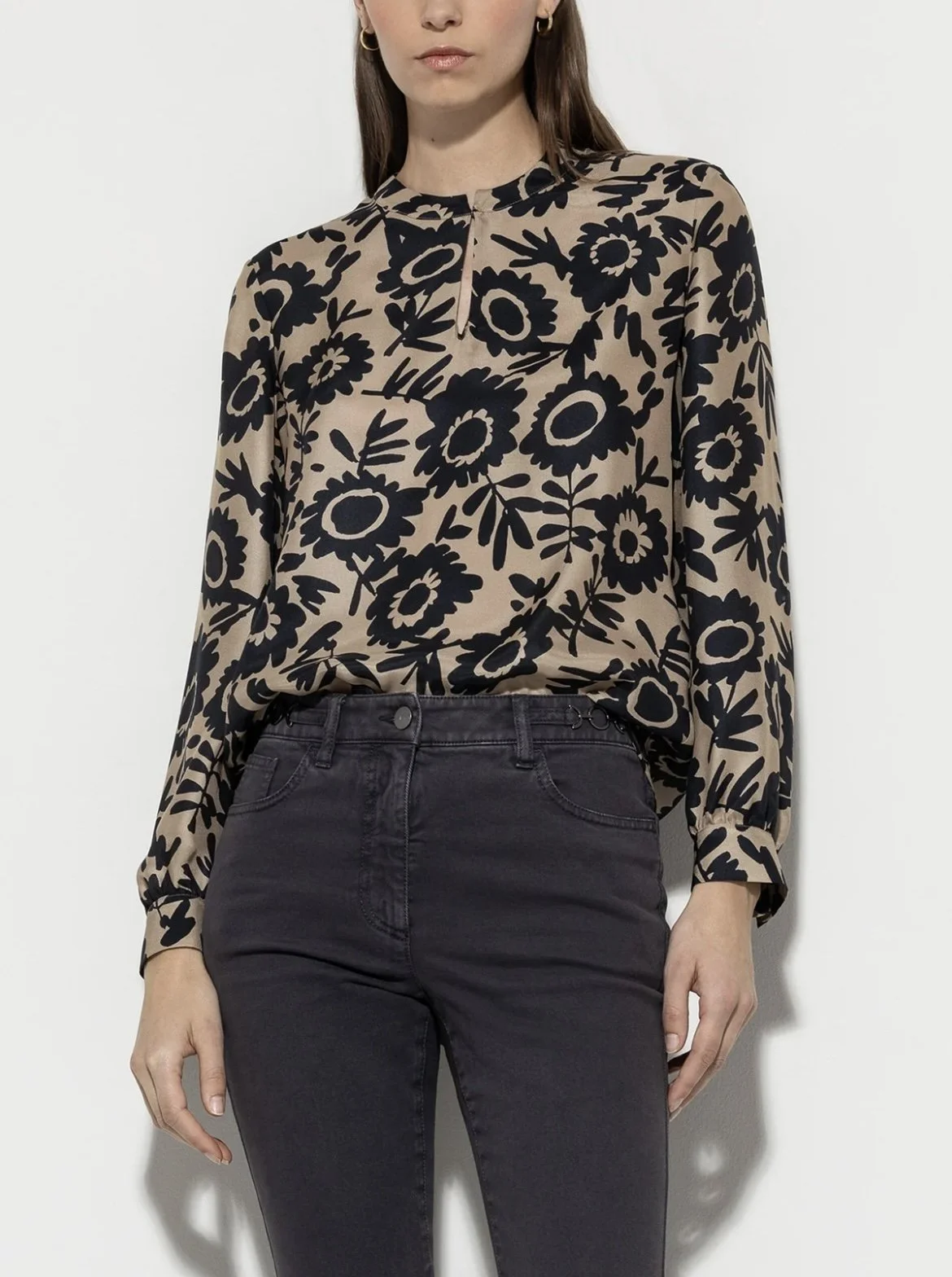 Luisa Cerano Animal Printed Blouse 228250/2492