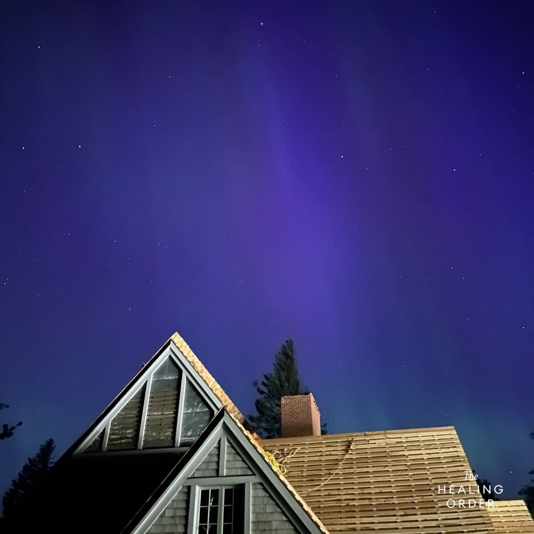 Did you happen to look up at the sky last night? The northern lights put on a spectacular show in Corbett. What a delight to see the halo of light and deep indigo sky frame the outside of the new clinic space.

According to NOAA, for the next two nig