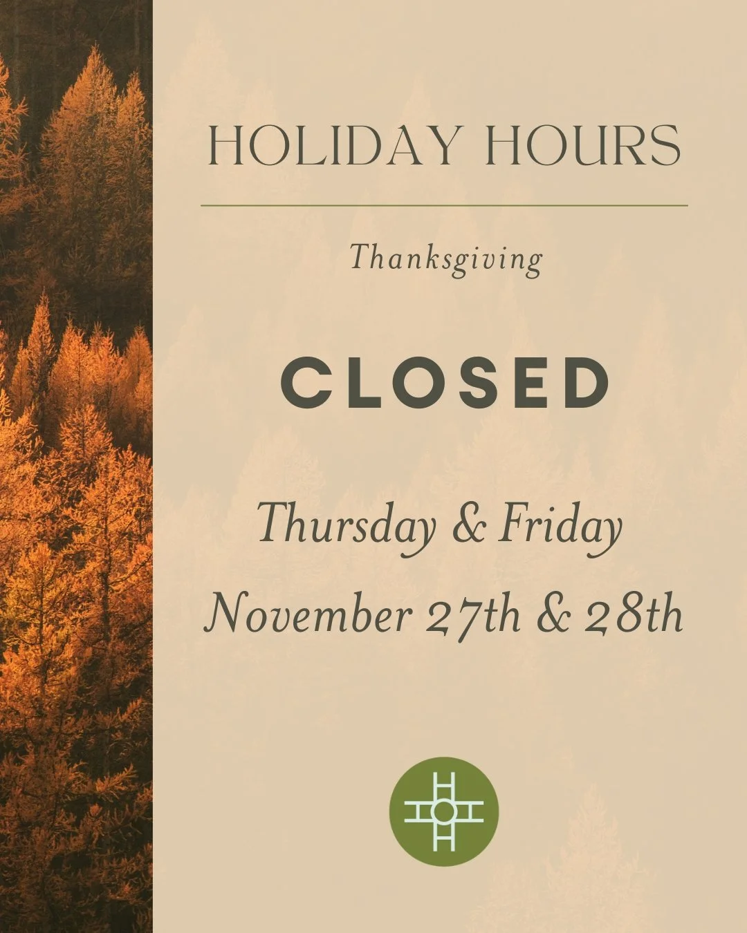 Warm holiday wishes from all of us at The Healing Order. 🤍

Our clinic will be closed on Thursday and Friday and we will return to regular hours on Monday.

Looking to start the new year with more support for your health? Dr. Anna Murphy Moore is av