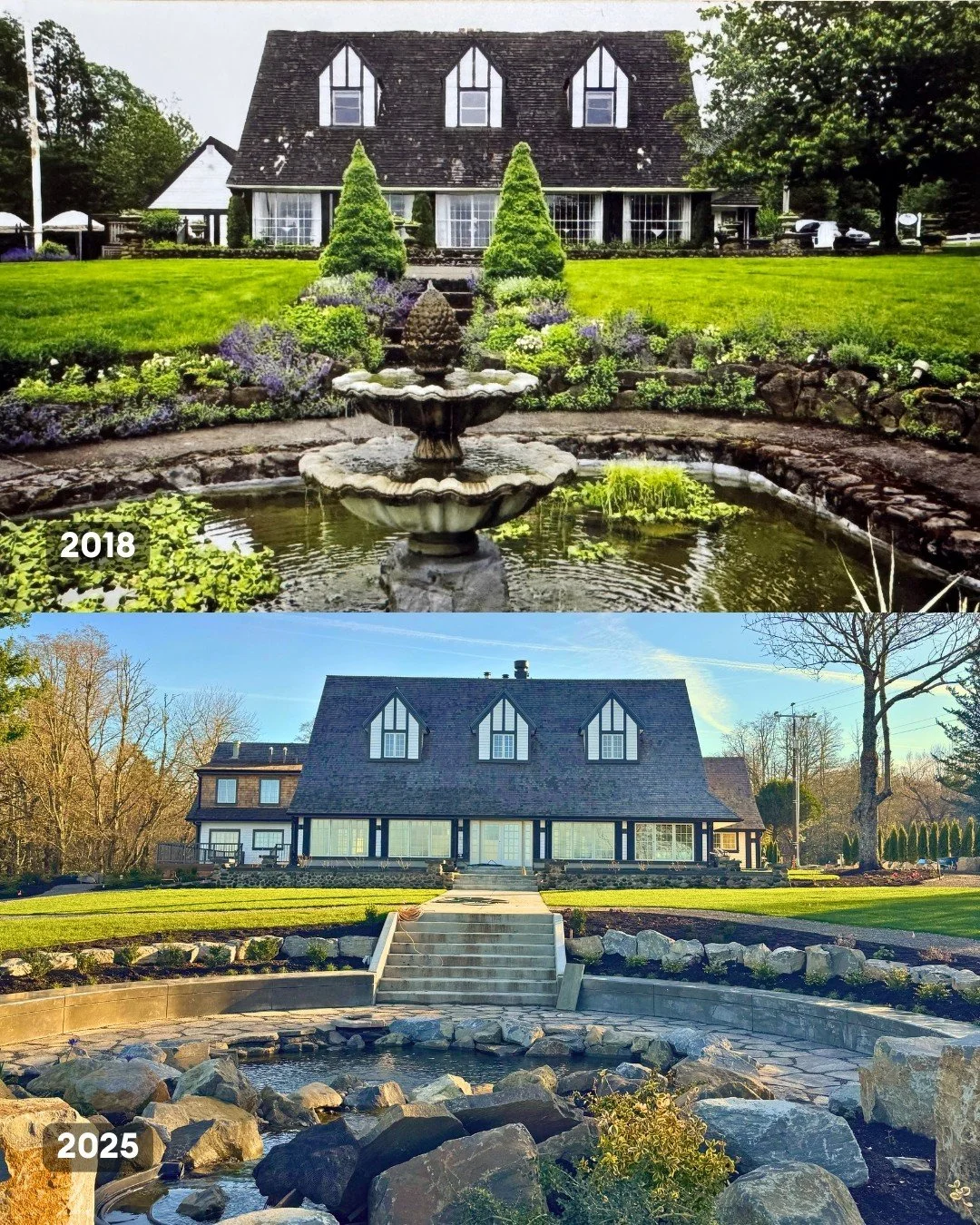 Honoring the past as we build the future.

The iconic pond and gardens are being thoughtfully restored&mdash;one of many details we&rsquo;re preserving as we bring new life to the Inn. A lot of work still lies ahead, but the foundation of beauty and 