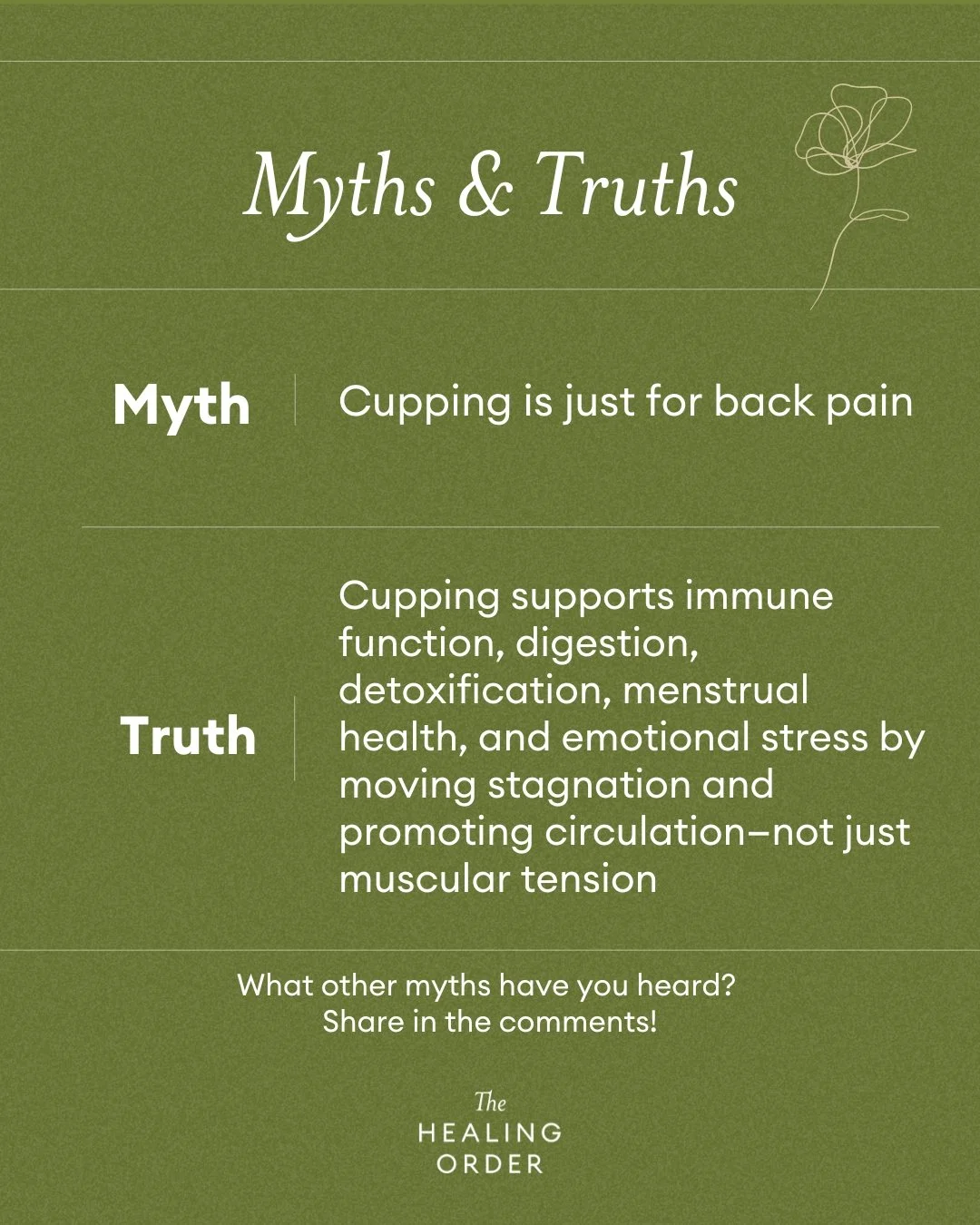 Cupping isn&rsquo;t just for sore backs. By moving stagnation and improving circulation, it supports immune health, digestion, detoxification, menstrual balance, and emotional well-being