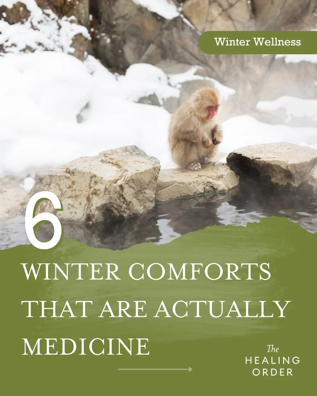 Winter comforts are more than cozy&mdash;they&rsquo;re supportive. ❄️
In Chinese medicine, warmth, rest, and simplicity help protect the body&rsquo;s deeper reserves during the cold months. Small, gentle choices can go a long way in supporting balanc