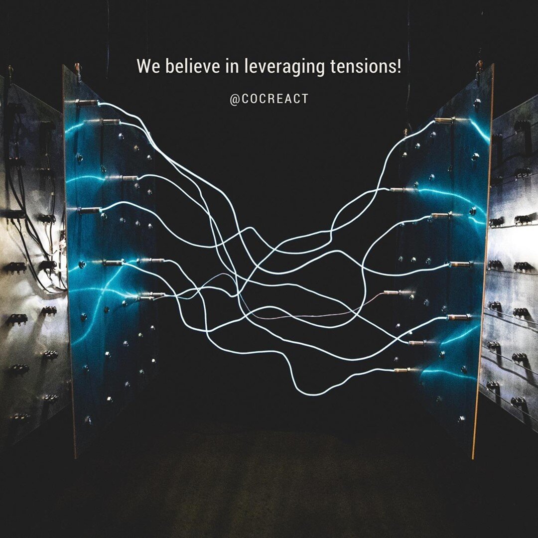 We believe in leveraging tensions! It is a learning journey with a deep value for navigating #ambiguity. Do you want to try it out? Just start with curiosity! One easy way to practice is to pick your &ldquo;tension of the day&rdquo;! Just notice one 