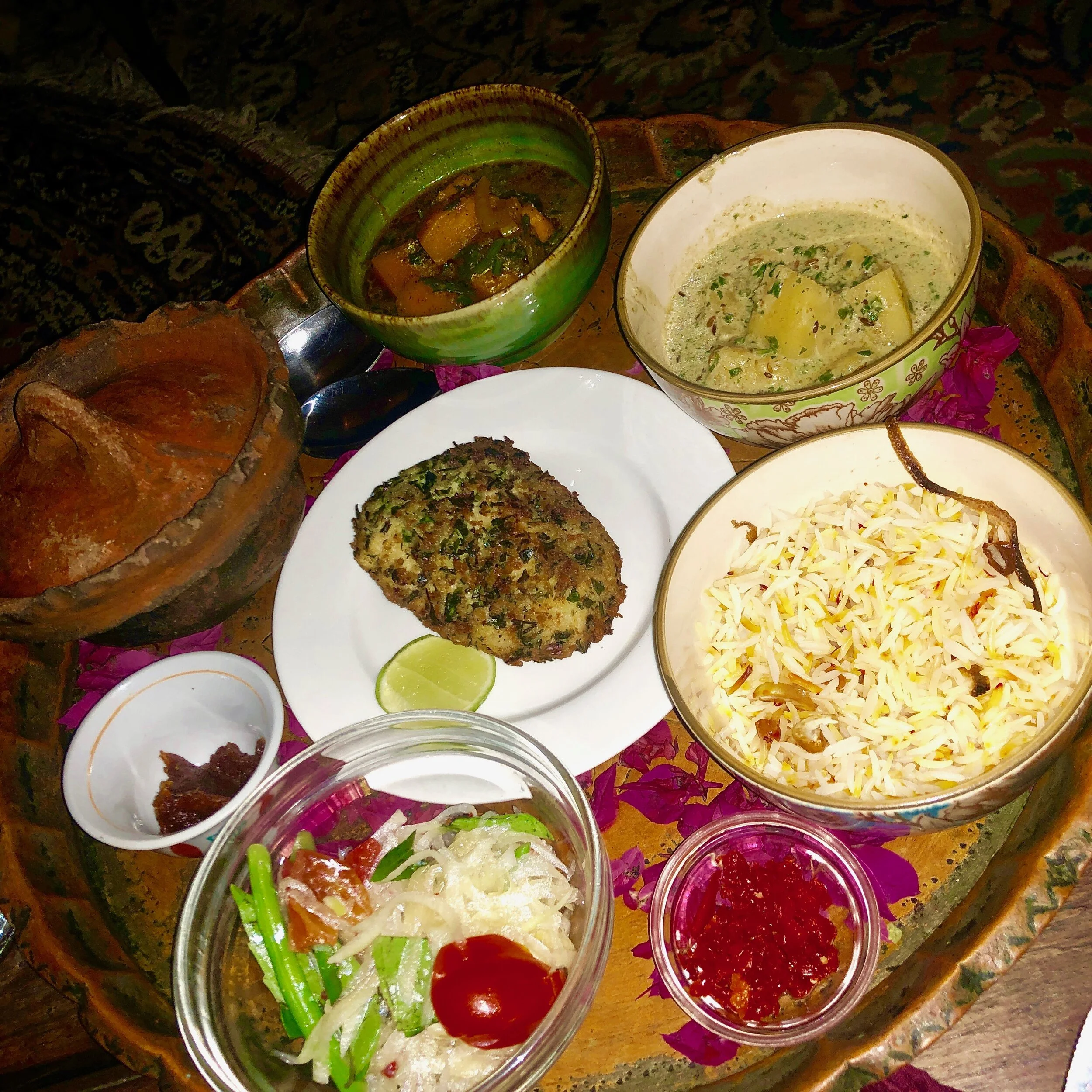 Tanzanian feast for dinner