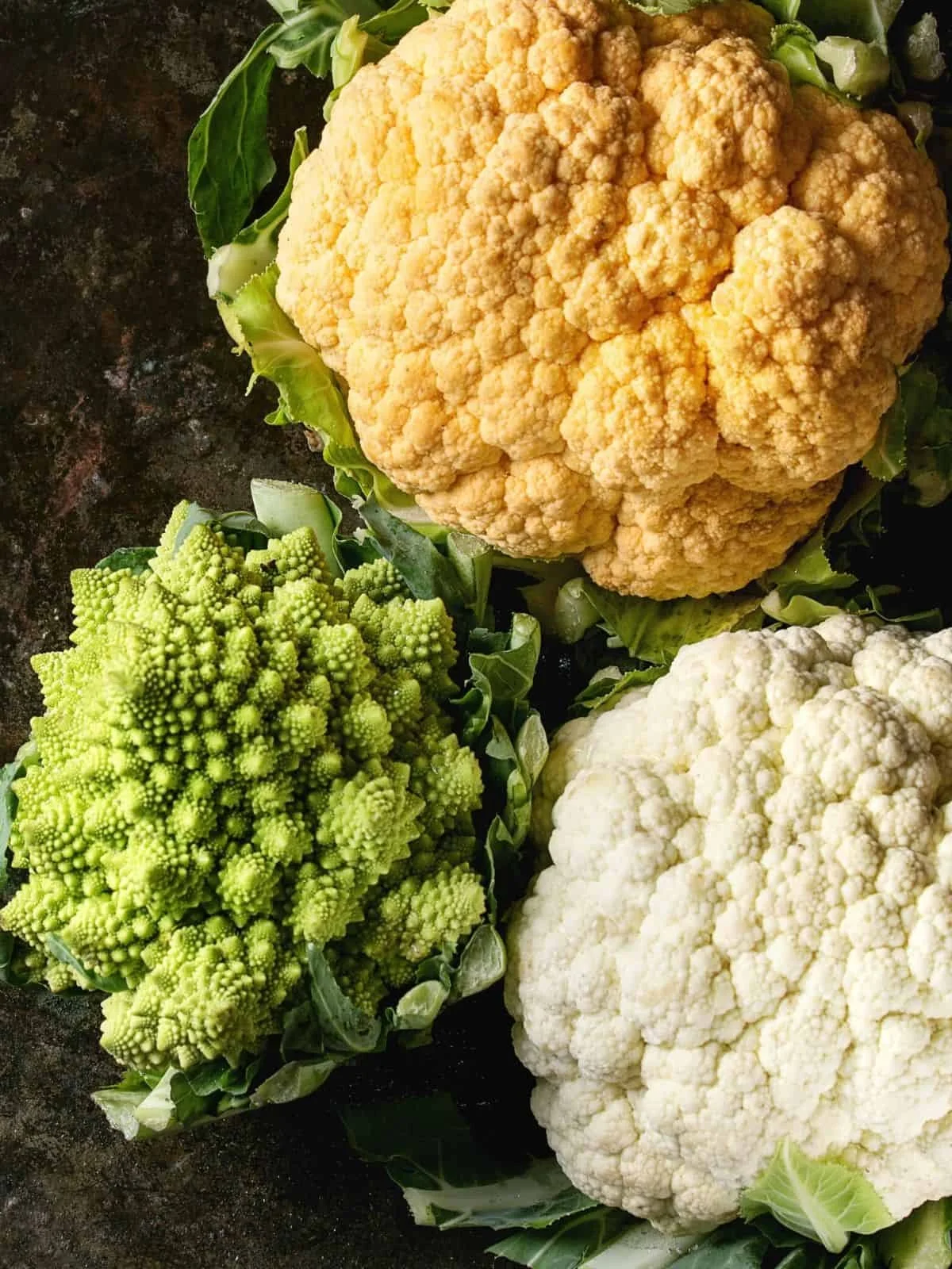 yellow cauliflower