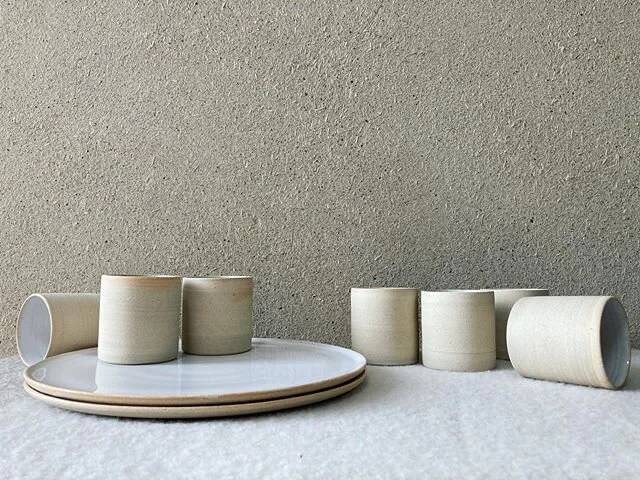 Minimalist set
#potterylife #potterylove #instapottery #gingerceramics