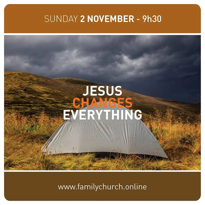 Jesus changes everything
