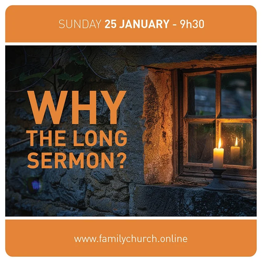 Why the long sermon?