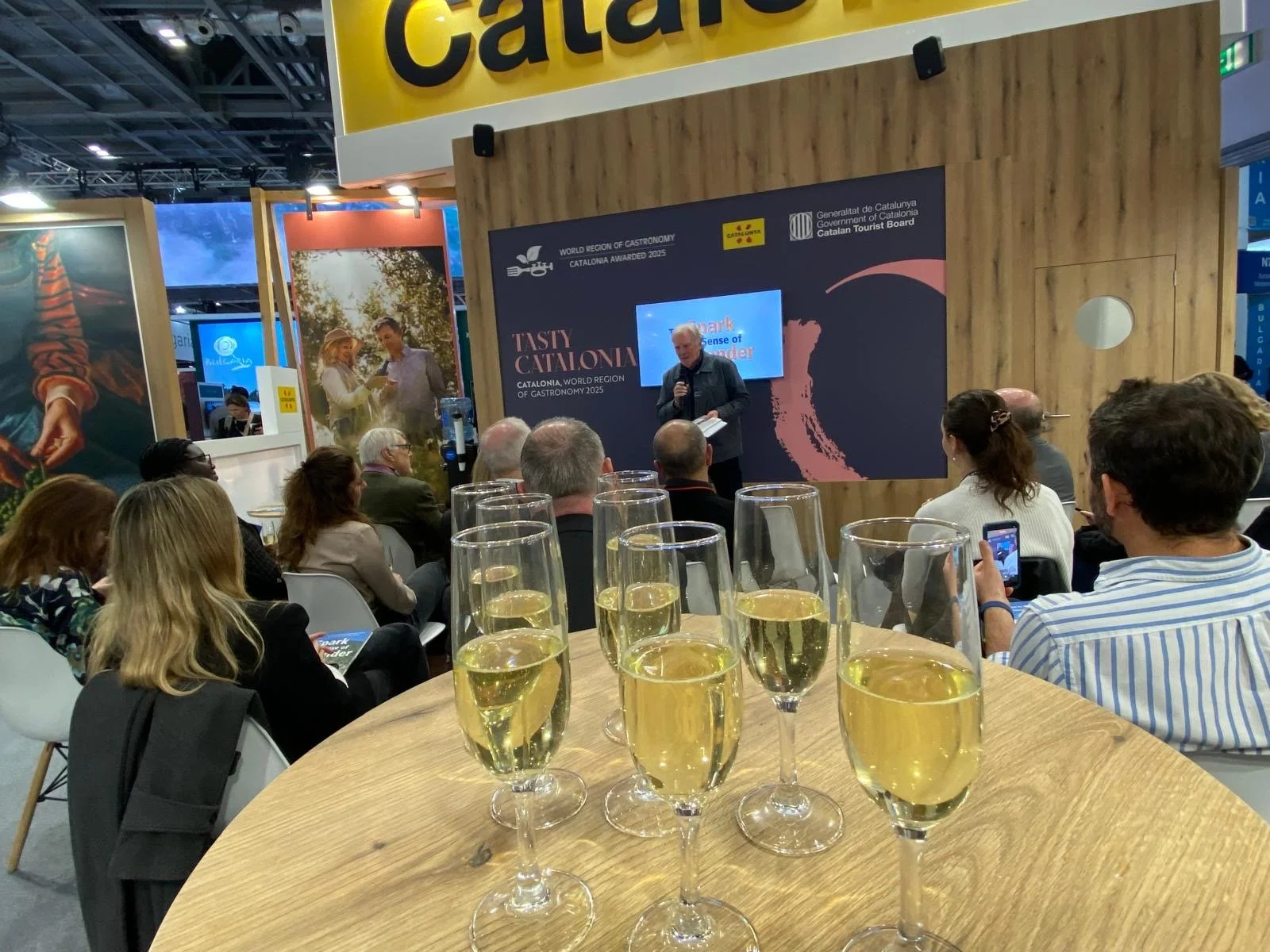 CATALAN TOURIST BOARD &amp; SLOVENIAN TOURIST BOARD CELEBRATE ‘THE SPARK….’ AT WORLD TRAVEL MARKET 2025