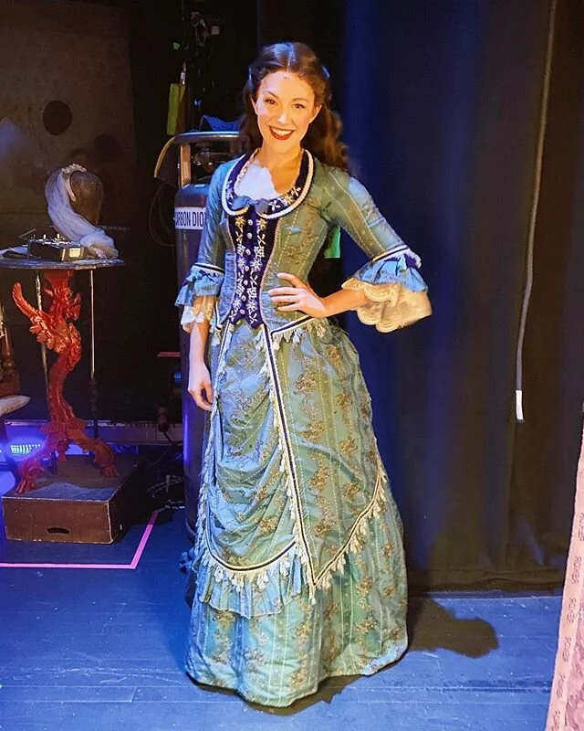 #fbf to wearing bustles instead of sweats 🙃Go watch yourself some Phantom on YouTube!  #TheShowsMustGoOn 📷: @erinnire27 .
.
.
#phantomoftheopera #phantomustour #christinedaae #actor #singer #musicaltheatre