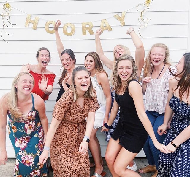 I&rsquo;m thinking self-timer dancing is gonna be our new thing 💃🏻🎊
.
.
.
#bacheloretteparty #bestfriends #bffs #cytkc #party #dancing #bachelorette #laugh #love #bride #wedding #friends