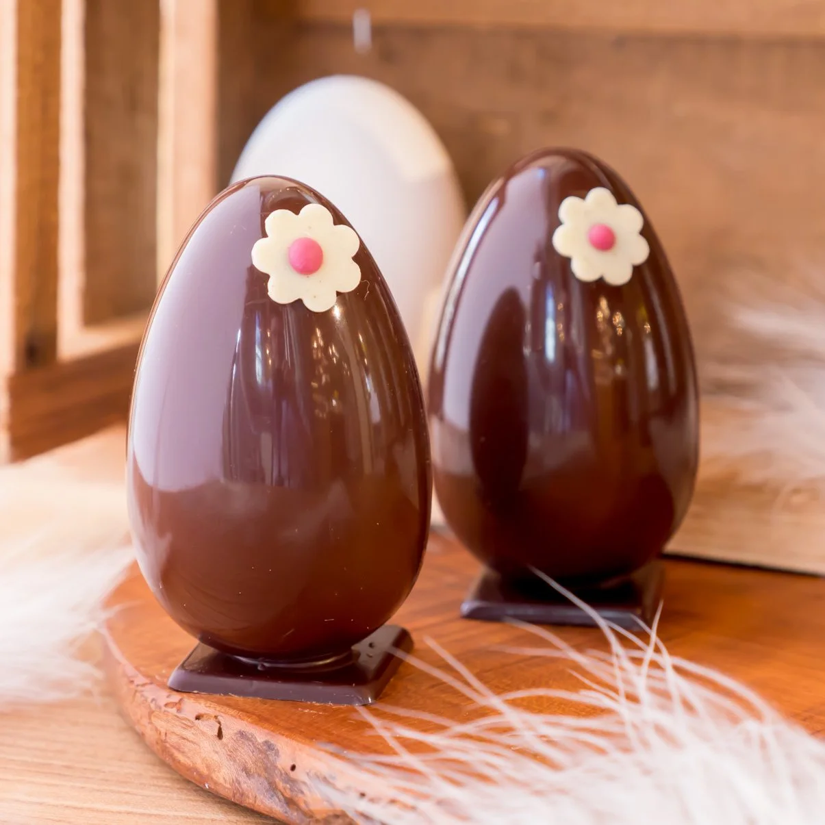 Leopold l'oeuf au chocolat noir 66%