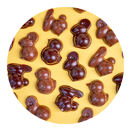 Basse cour chocolatée