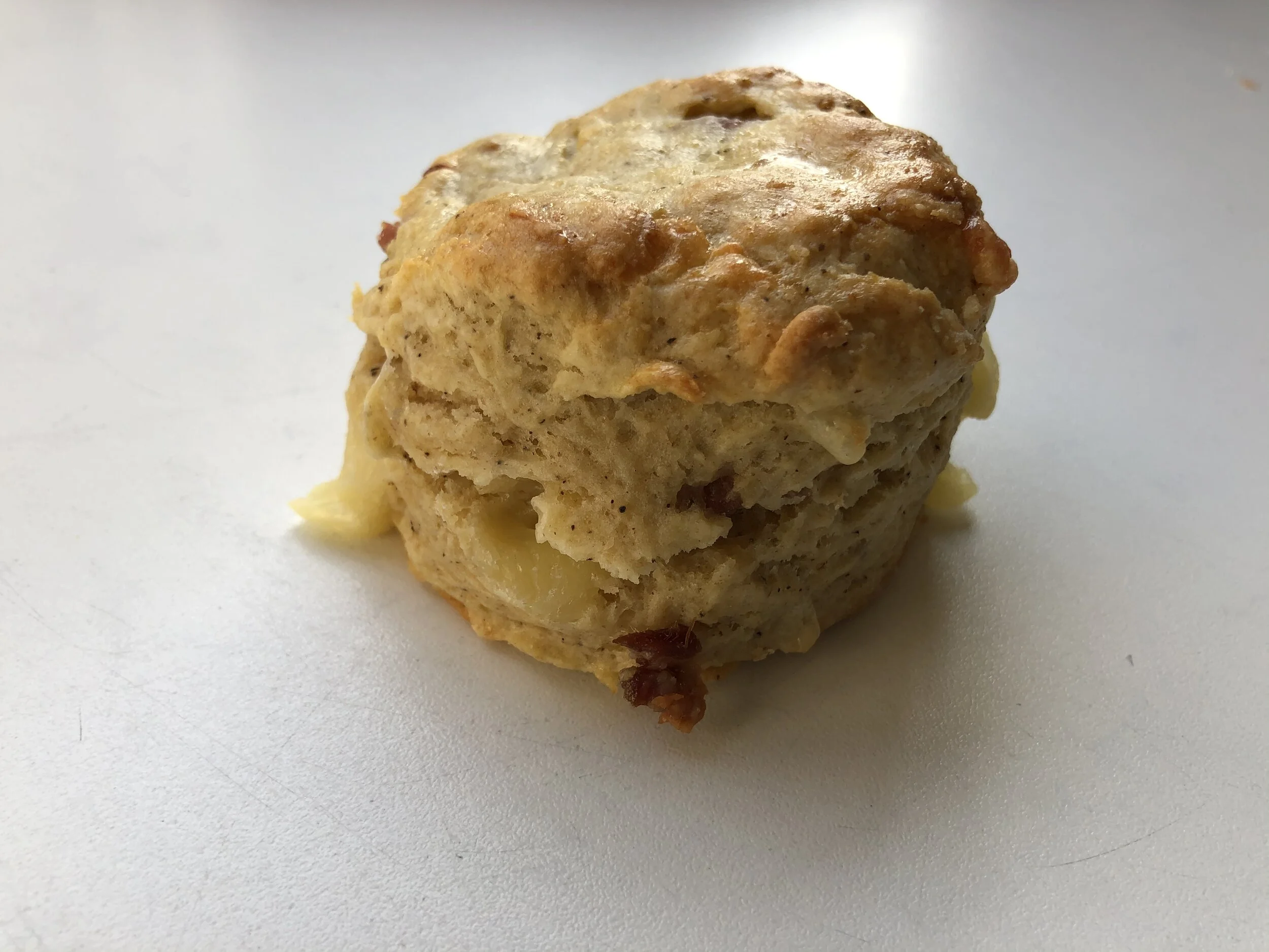 Country Ham &amp; Cheddar Scone