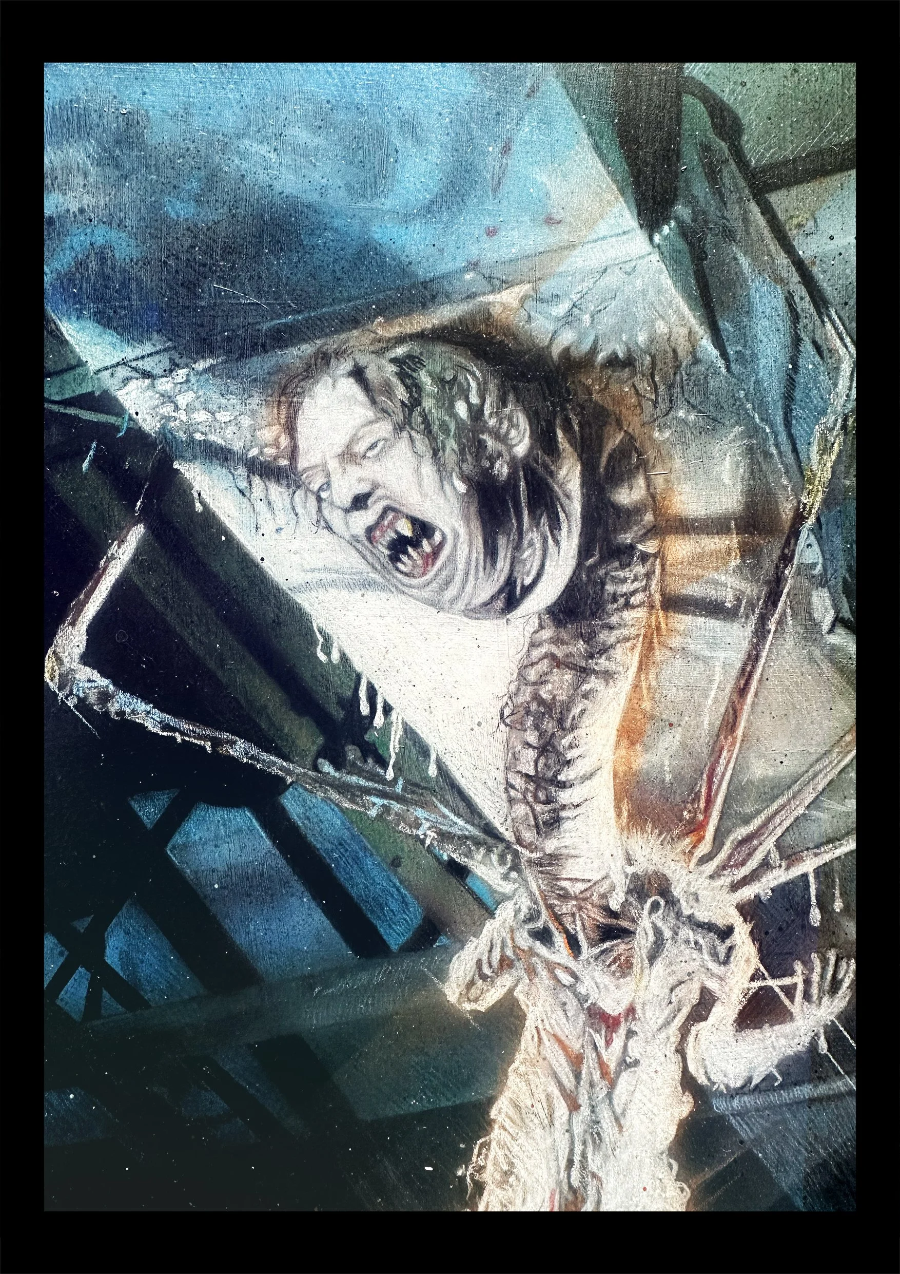 The Thing Movie Still (Original Painting)