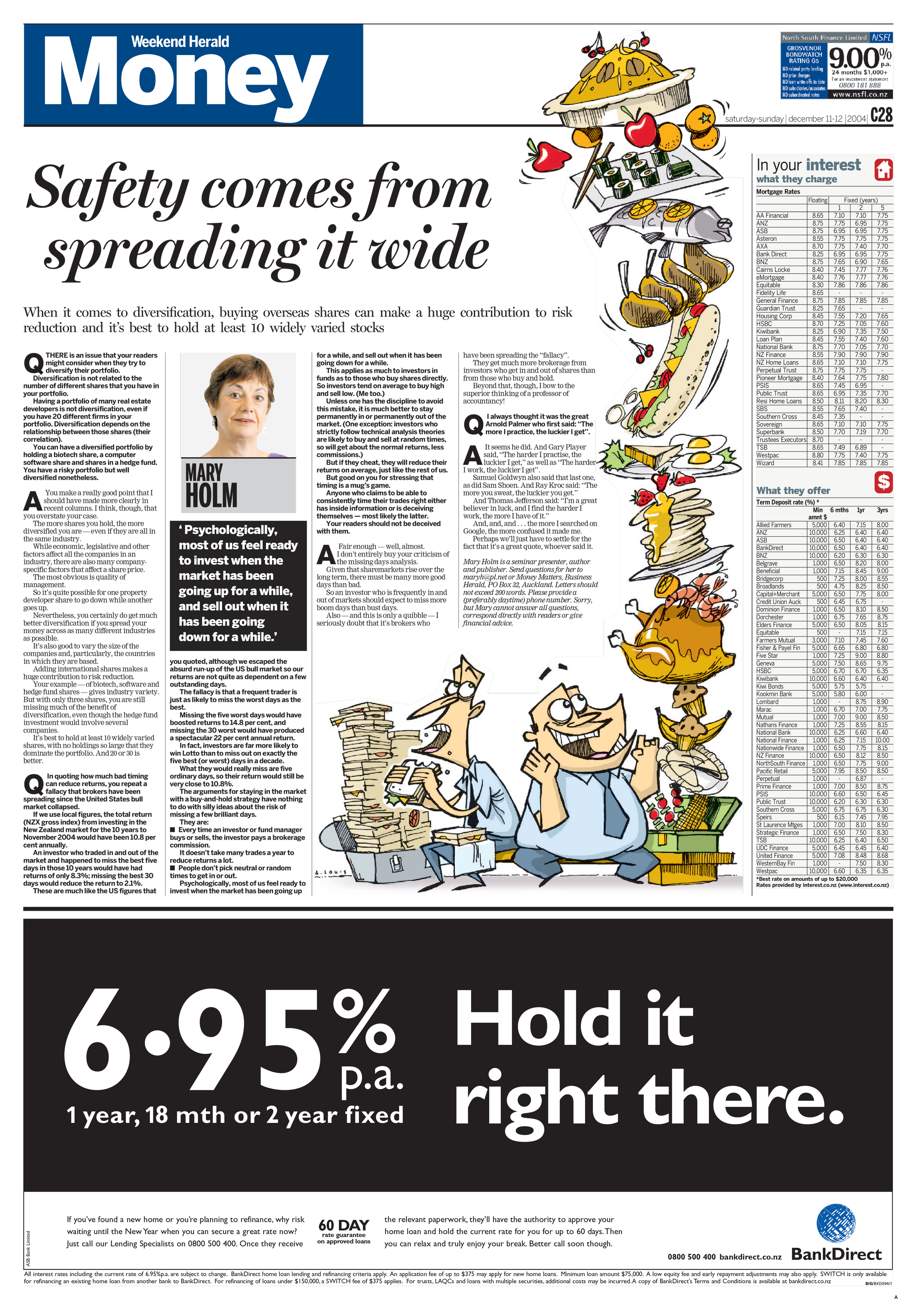 Money section opener. I directed an in-house illustrator on the concept and style for the illustration.