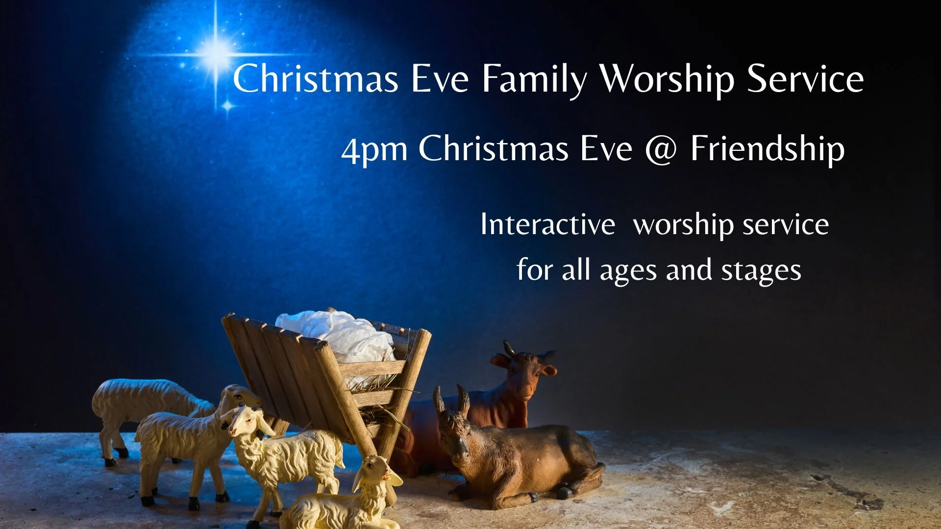 Christmas Eve Family Worship Service