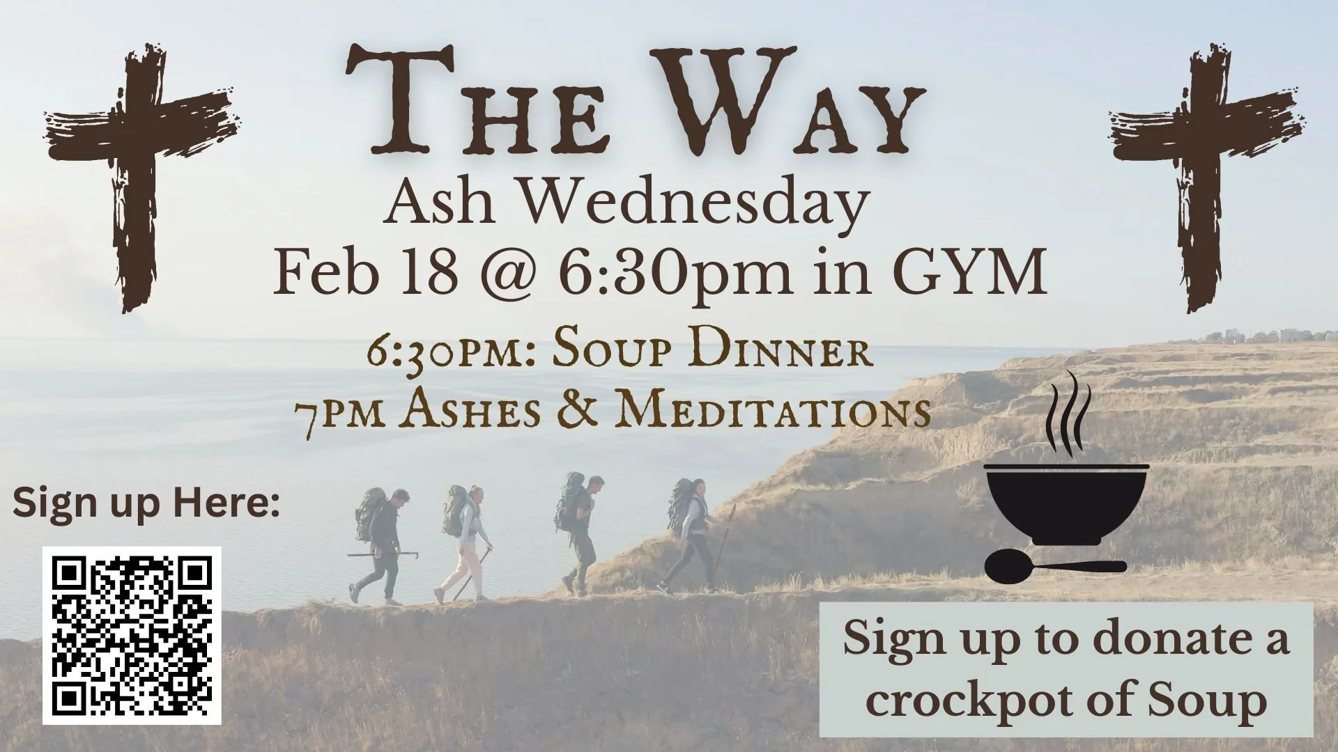 Ash Wednesday Soup Dinner