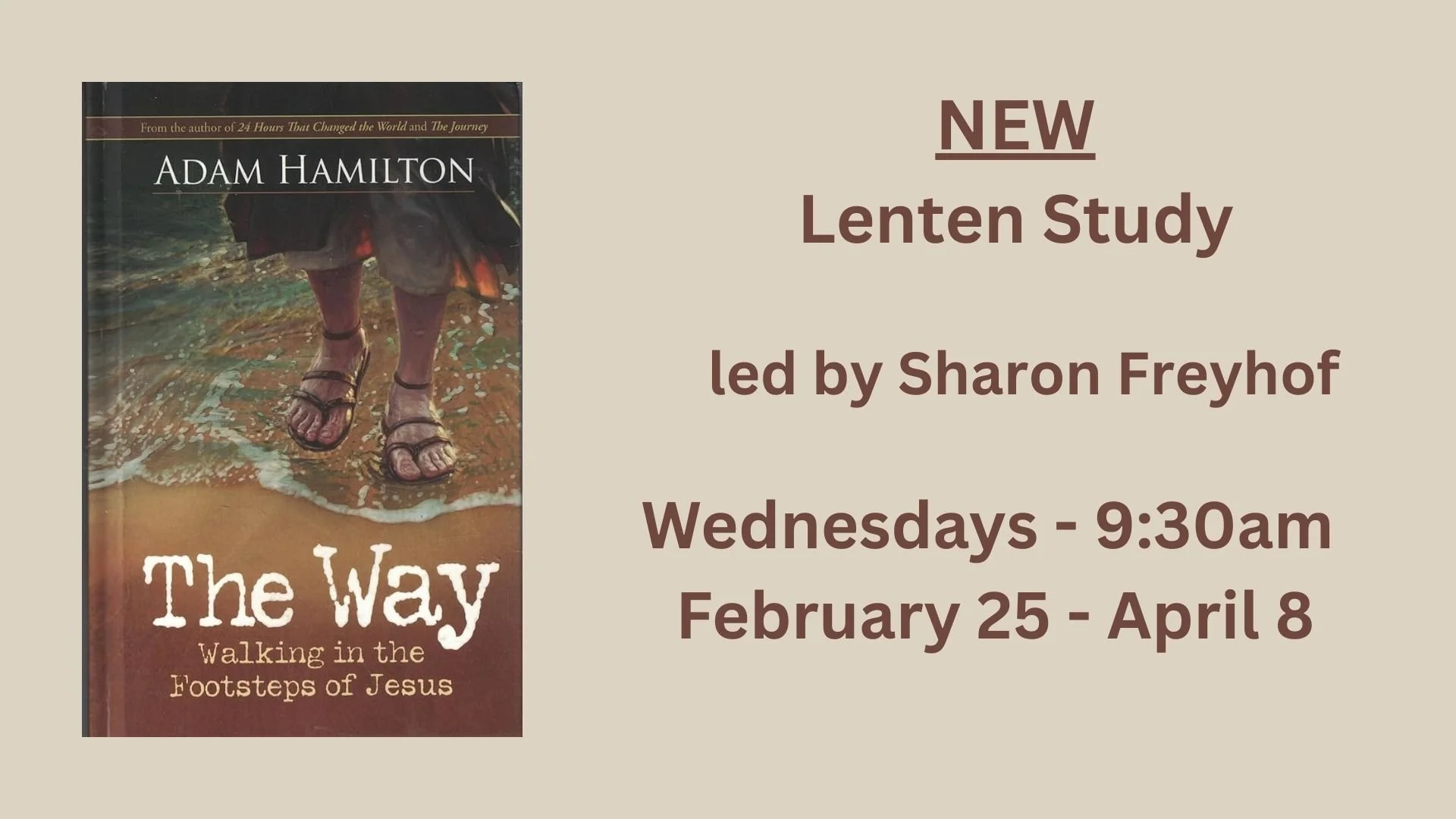 Lenten Adult Study