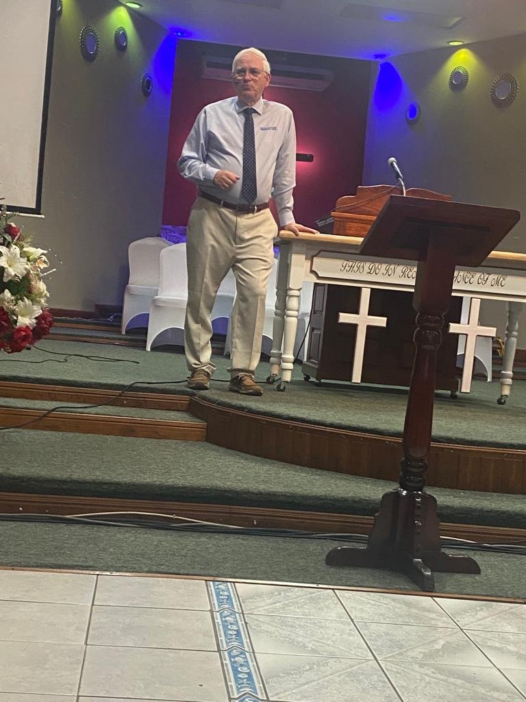 Preaching at Grace Bible Baptist