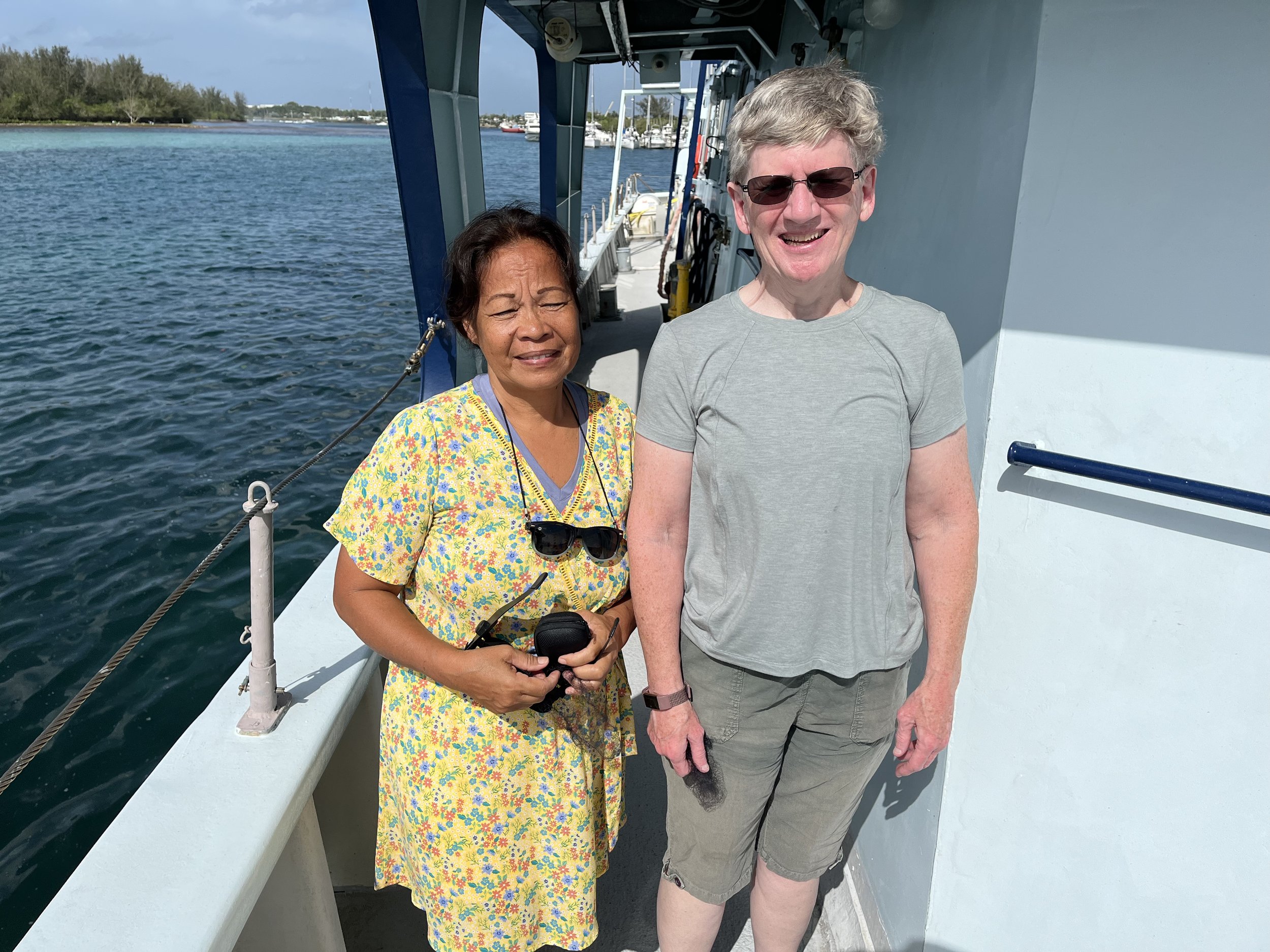  Josefina Scott and Sue LaFrance made their first trip on Sea Hope…both of these ladies were just a joy and blessing to be around.  They really took a lot of burden off of Mary….. 
