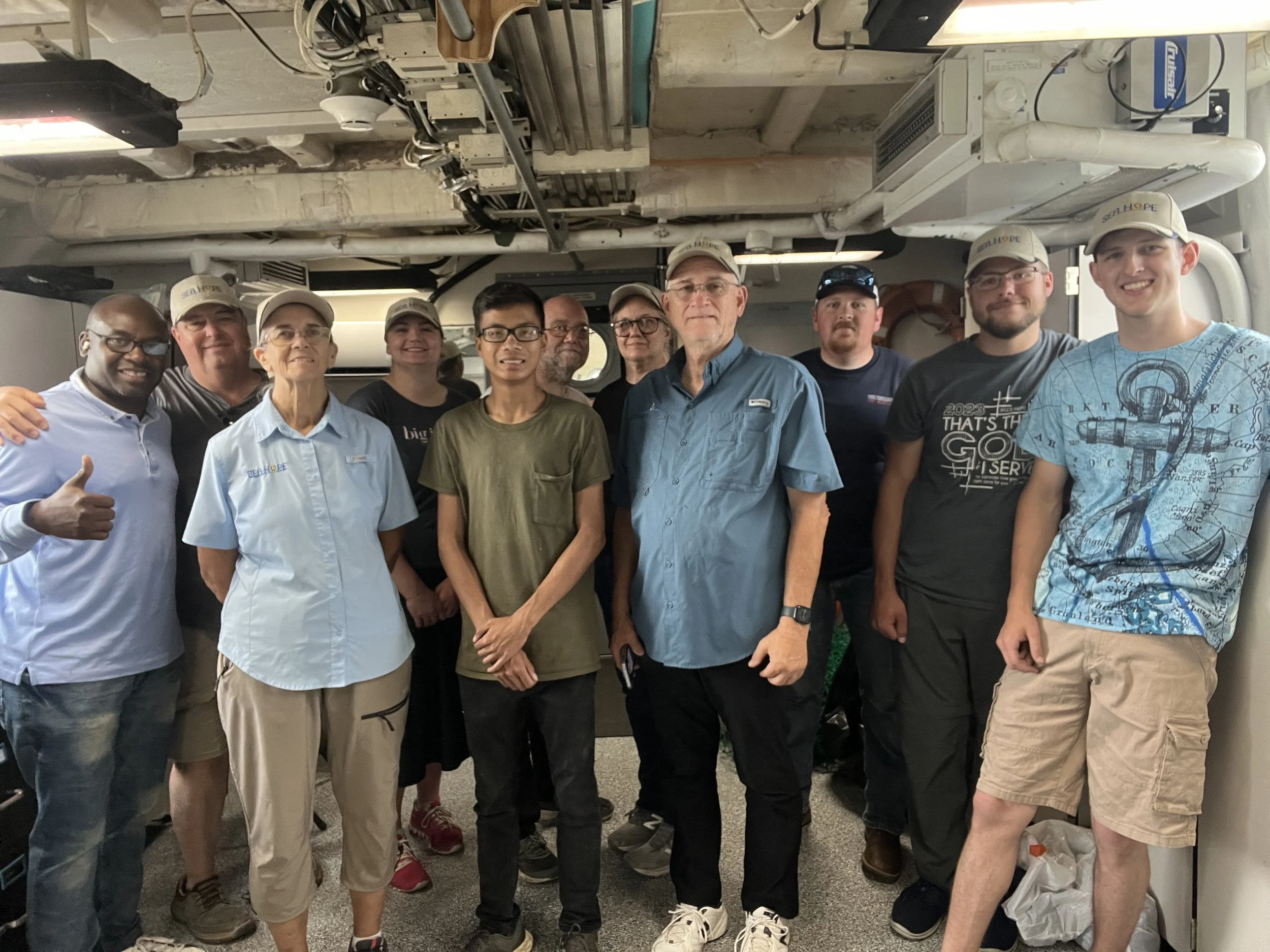  A good group of folks...very hard working, but with smiles on their faces 